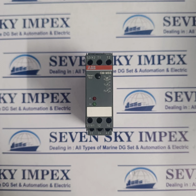 ABB CM-MSS THERMISTER MOTOR PROTECTION MONITORING RELAY 1SVR430720R0300 RELAYS