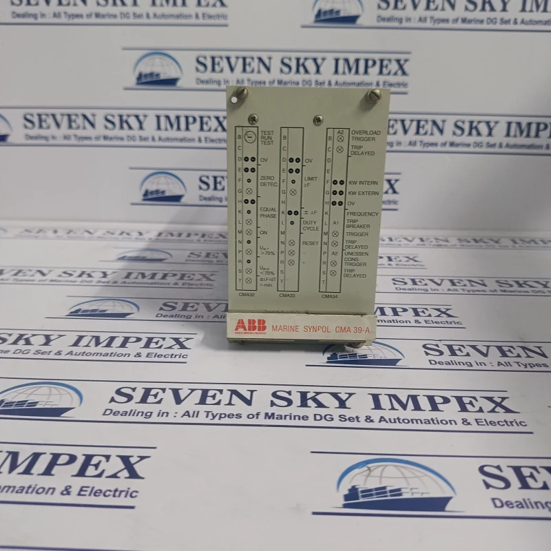 ABB CMA 39-A VOLTAGE INSERT CARD PCB