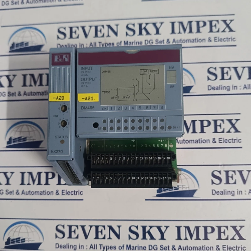 B&R AUTOMATION EX270 WITH DM465 PROCESSOR CONTROLLER SEVEN SKY IMPEX