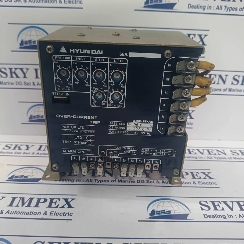 HYUNDAI AOR-1S-AS OVER CURRENT TRIP RELAY RELAYS