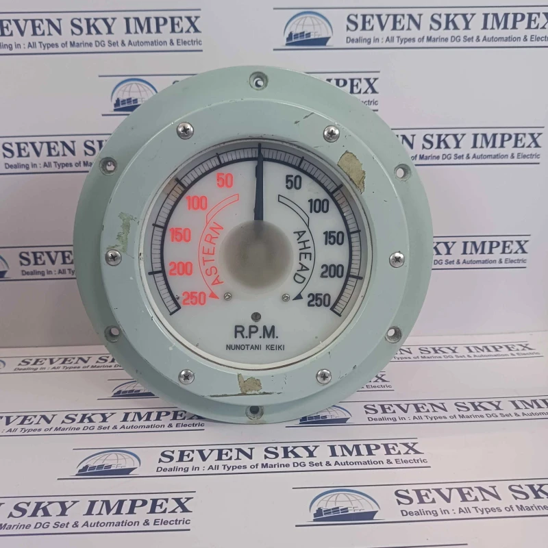 NUNOTANI KEIKI FE150 K0 ELECTRIC PROPELLER SHAFT REVOLUTION INDICATOR SEVEN SKY IMPEX