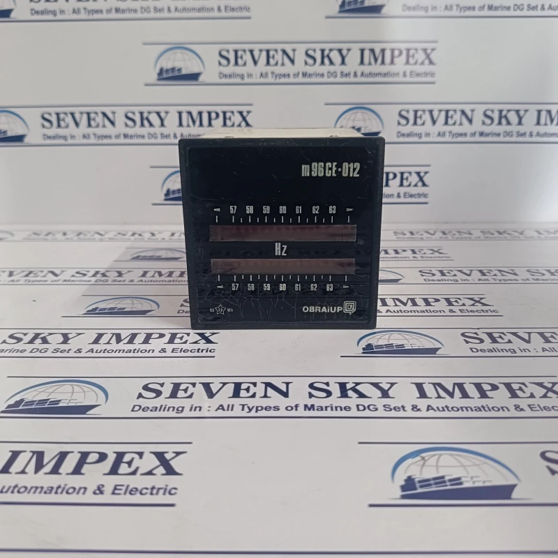OBRAIUP m96CE-012 FREQUENCY METER METERS