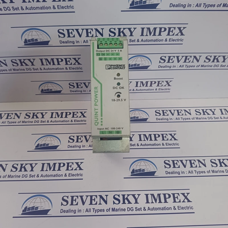 PHOENIX CONTACT QUINT-PS/1AC/24DC/5 POWER SUPPLY