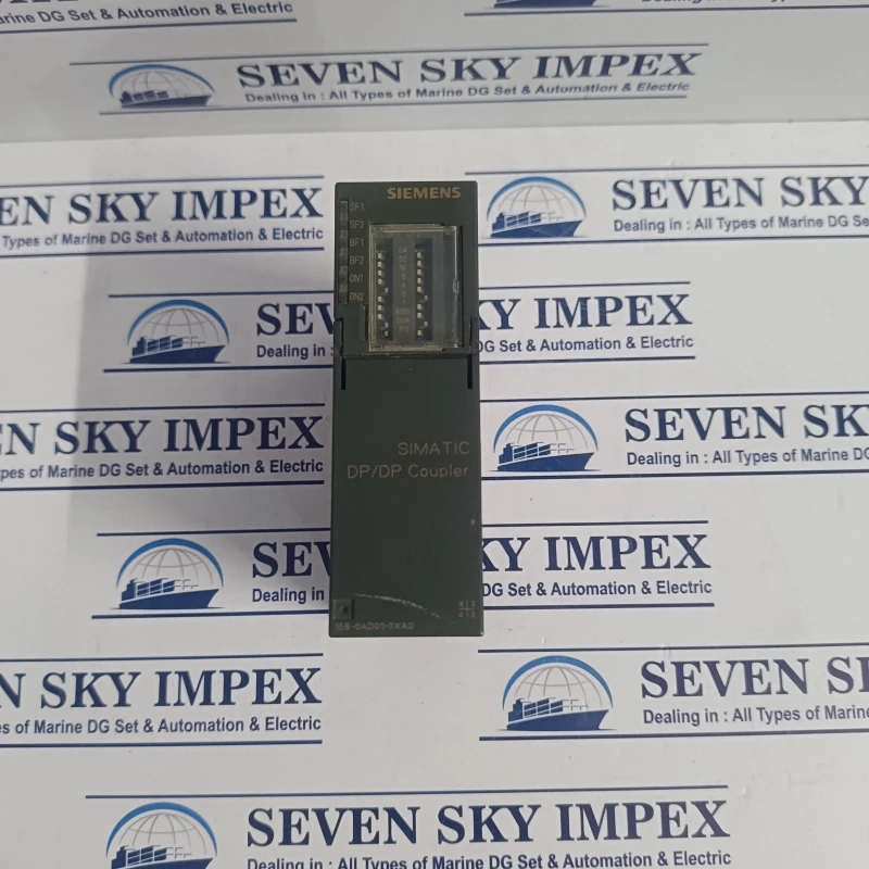 SIEMENS 6ES7 158-0AD01-0XA0 SIMATIC DP/DP COUPLER MODULE PLC CONTROL UNIT PLC