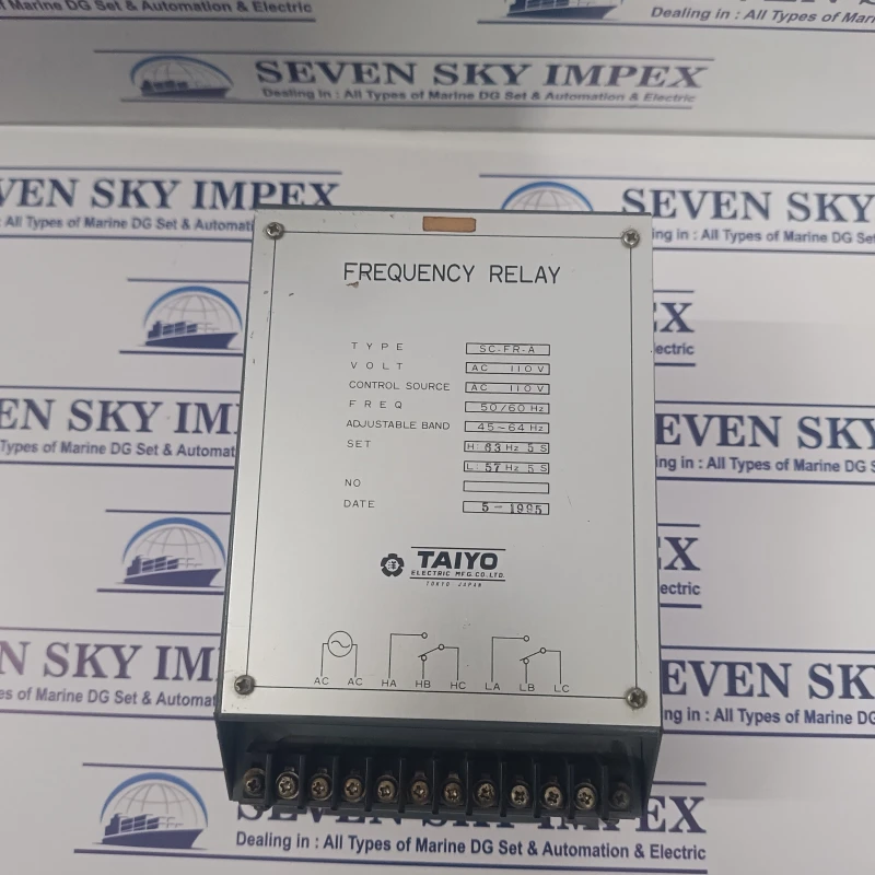 TAIYO SC-FR-A FREQUENCY RELAY RELAYS