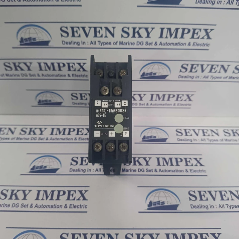 TOYO KEIKI AGS 1-E A(RMS)-TRANSDUCER SEVEN SKY IMPEX