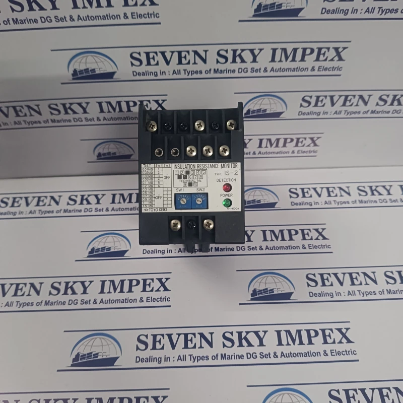 TOYO KEIKI INSULATION RESISTANCE MONITOR RELAYS