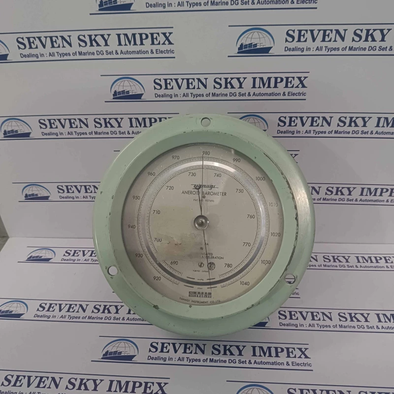 YANAGI INSTRUMENTS 957696 Aneroid Barometer Compensated Temp & Accelaration SEVEN SKY IMPEX