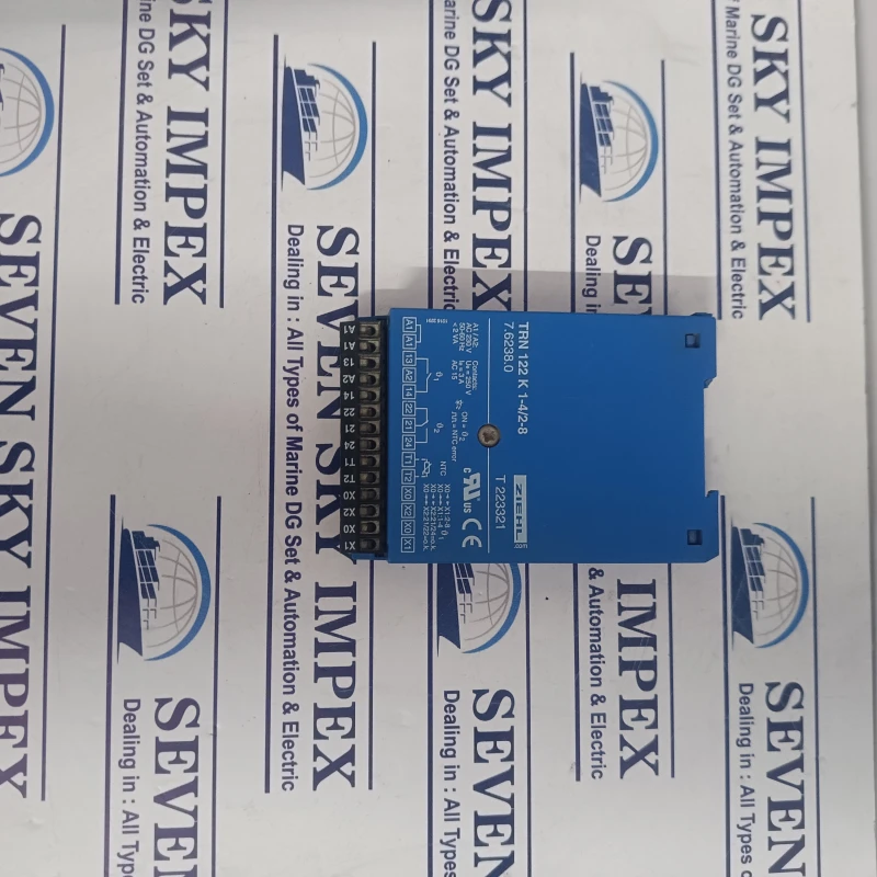 ZIEHL TRN 122 K 1-4/2-8 TEMPRETURE RELAY RELAYS
