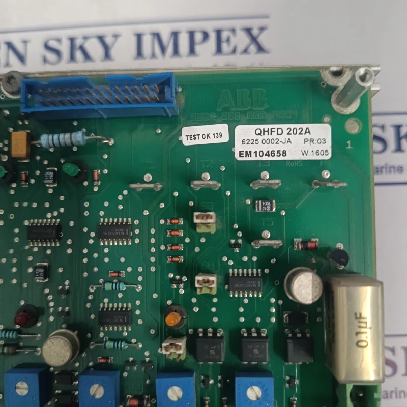 ABB 36SC 980 002 R334 QHFD 202A CONTROL AND MONITORING BOARD thumbnail 2
