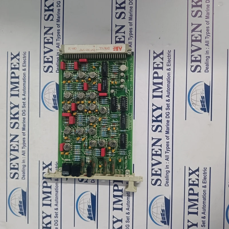 ABB CMA 32 GENERATOR RELAY BOARD thumbnail 3