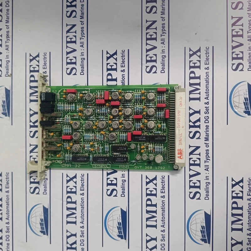 ABB CMA 32 GENERATOR RELAY BOARD thumbnail 4