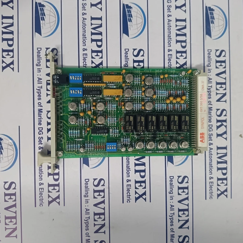 ABB CMA 37 PRINTED CIRCUIT BOARD PCB CARD GVT 360 5798 thumbnail 2