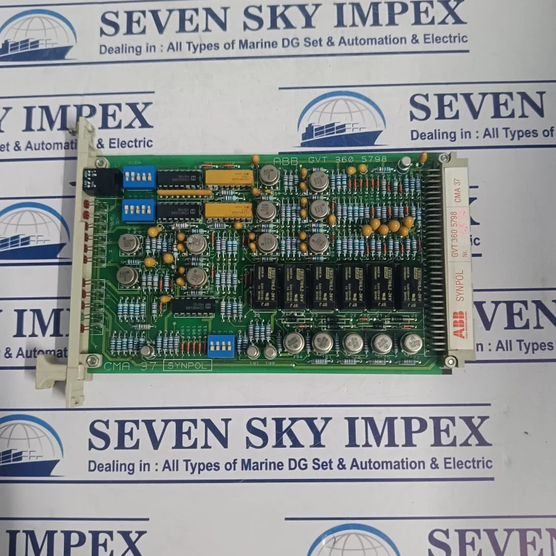 ABB CMA 37 PRINTED CIRCUIT BOARD PCB CARD GVT 360 5798 thumbnail 4