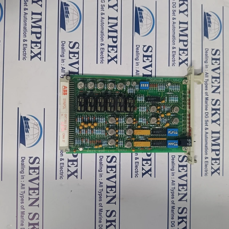 ABB CMA 37 PRINTED CIRCUIT BOARD PCB CARD GVT 360 5798 thumbnail 5