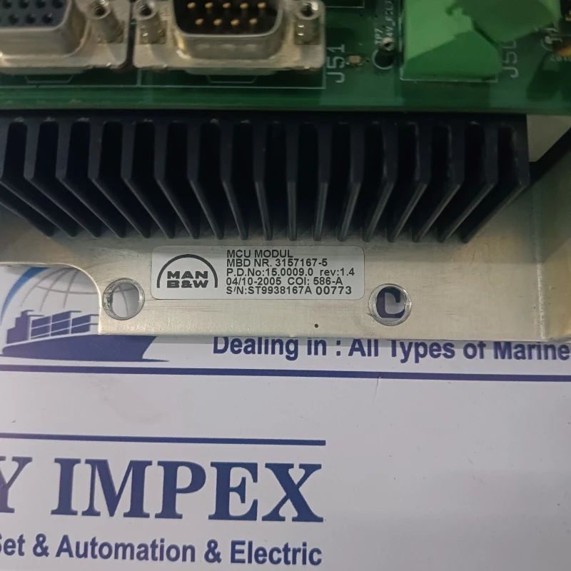 MAN B&amp;W 3157167-5 MCU Module REV-1.4 thumbnail 4