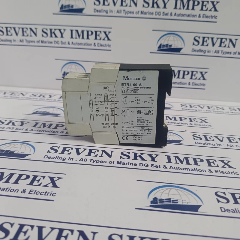 MOELLER ETR4-69-A ELECTRONIC TIMING RELAY thumbnail 3