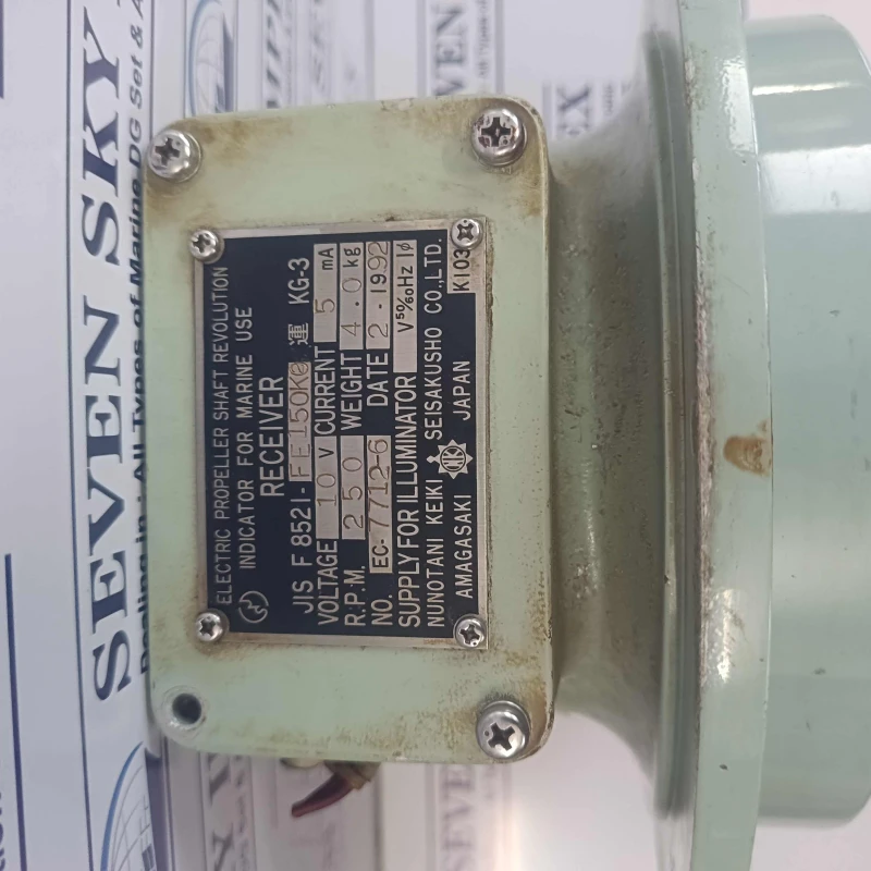 NUNOTANI KEIKI FE150 K0 ELECTRIC PROPELLER SHAFT REVOLUTION INDICATOR thumbnail 3