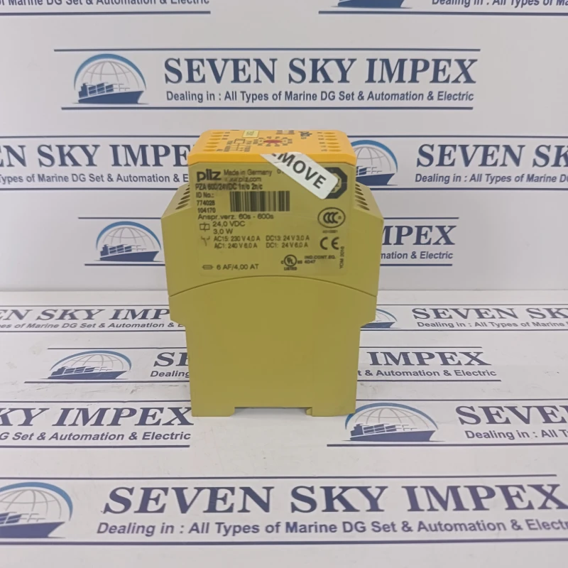 PILZ PZA 600/24VDC SAFETY RELAY 774028 60S-600S 24VDC 3,0W thumbnail 3