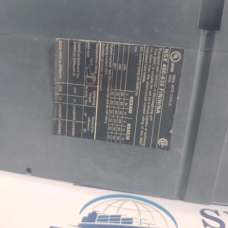 Schneider Electric NSX630N Compact Circuit Breaker 800V 50/60Hz thumbnail 6