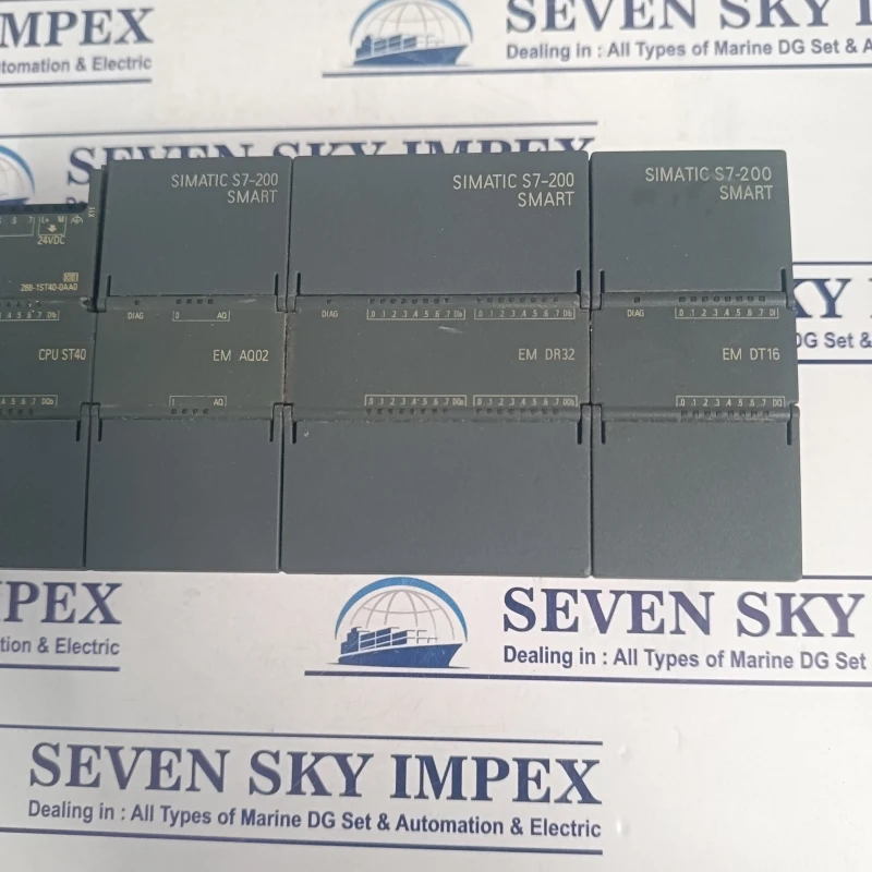 SEIMENS SIMATIC S7-200 SMART WITH EM AQ02 EM DR32 EM DT16 EXPENSION MODULES thumbnail 3