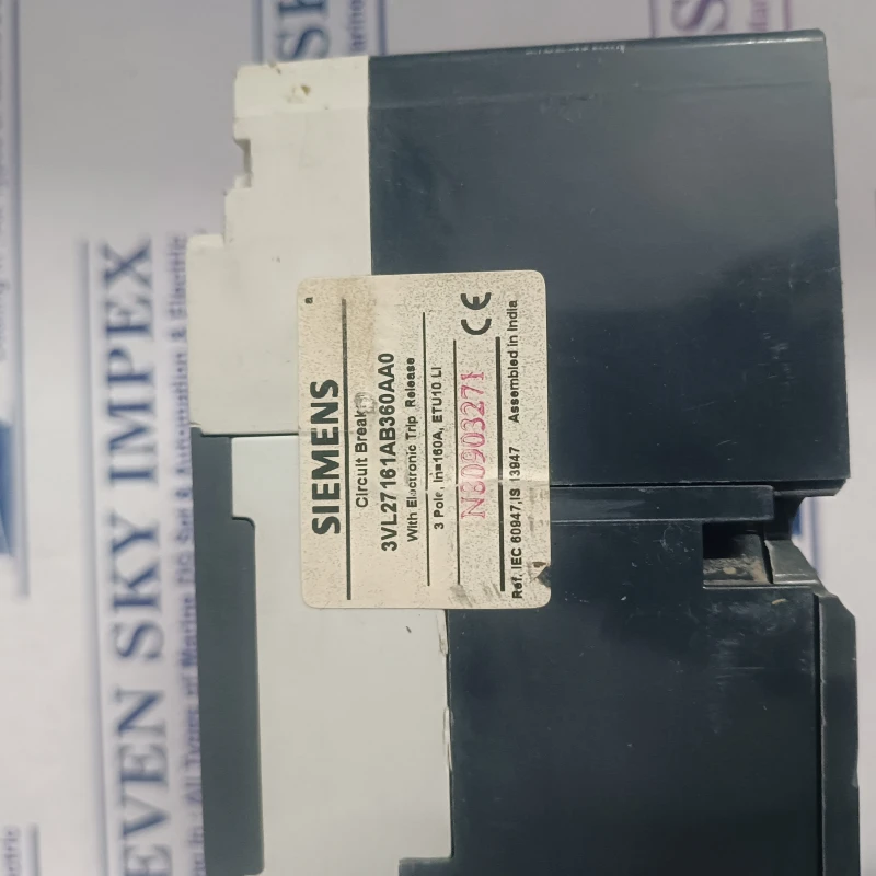 SEIMENS VL160 MOLDED CASE CIRCUIT BREAKER 160A thumbnail 12