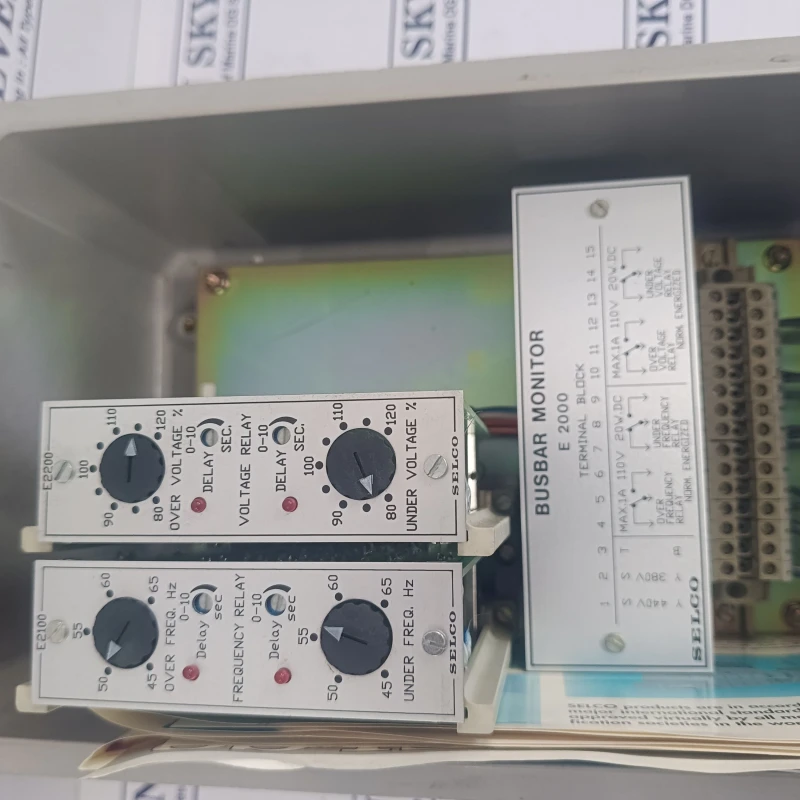SELCO E 2000-E2100-E2200 BUSBAR MONITOR thumbnail 7
