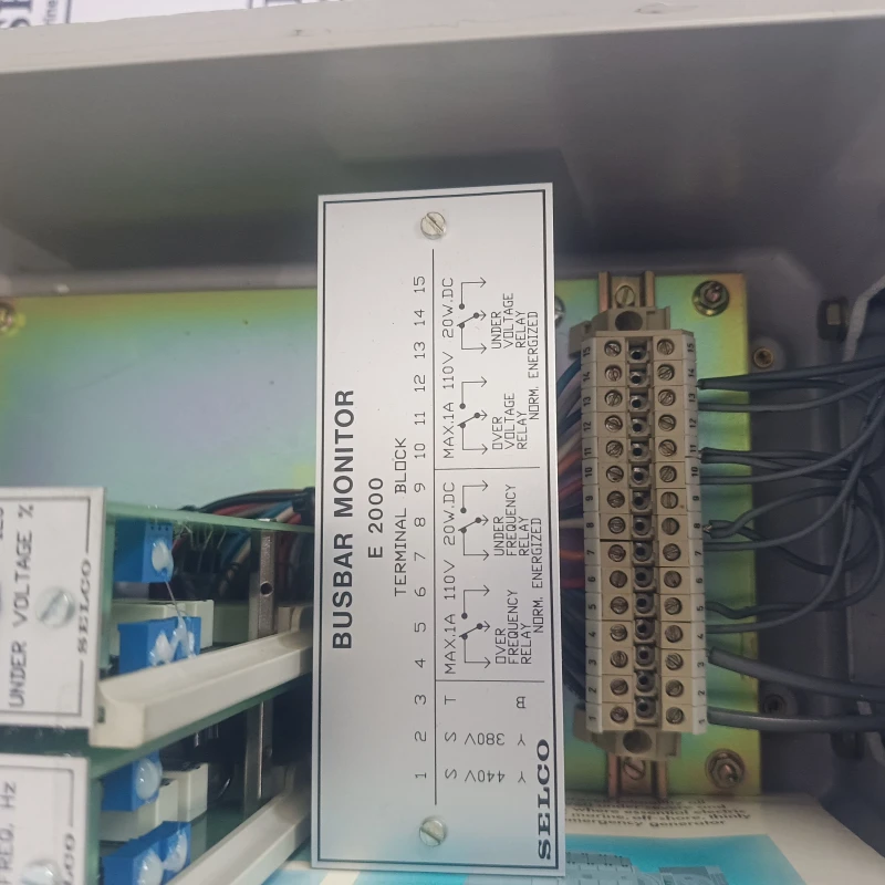 SELCO E 2000-E2100-E2200 BUSBAR MONITOR thumbnail 8