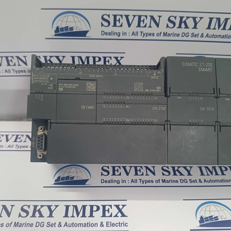 Siemens SIMATIC S7-200 Smart CPU ST40 with 3 Expansion Modules thumbnail 2