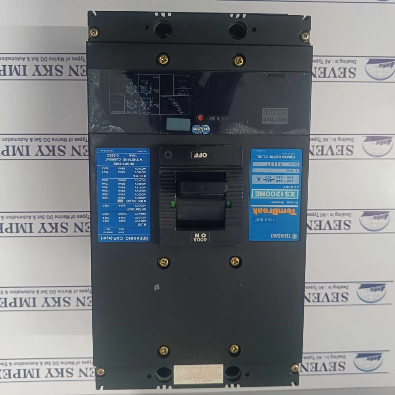 TERASAKI TEMBREAK XS1200NE 400A CIRCUIT BREAKER thumbnail 4