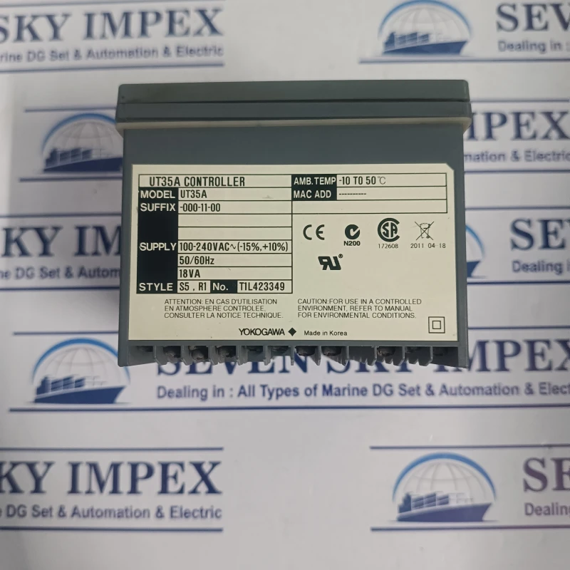 YOKOGAWA UT35A TEMPRATURE CONTROLLER -10 TO 50 C thumbnail 9